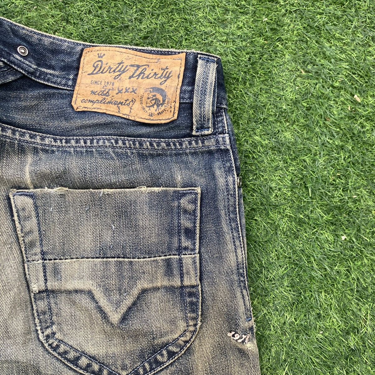Diesel DIRTY THIRTY DIESEL HEAVEN DISTRESSED STYLE JEANS Size US 30 / EU 46 - 8 Thumbnail