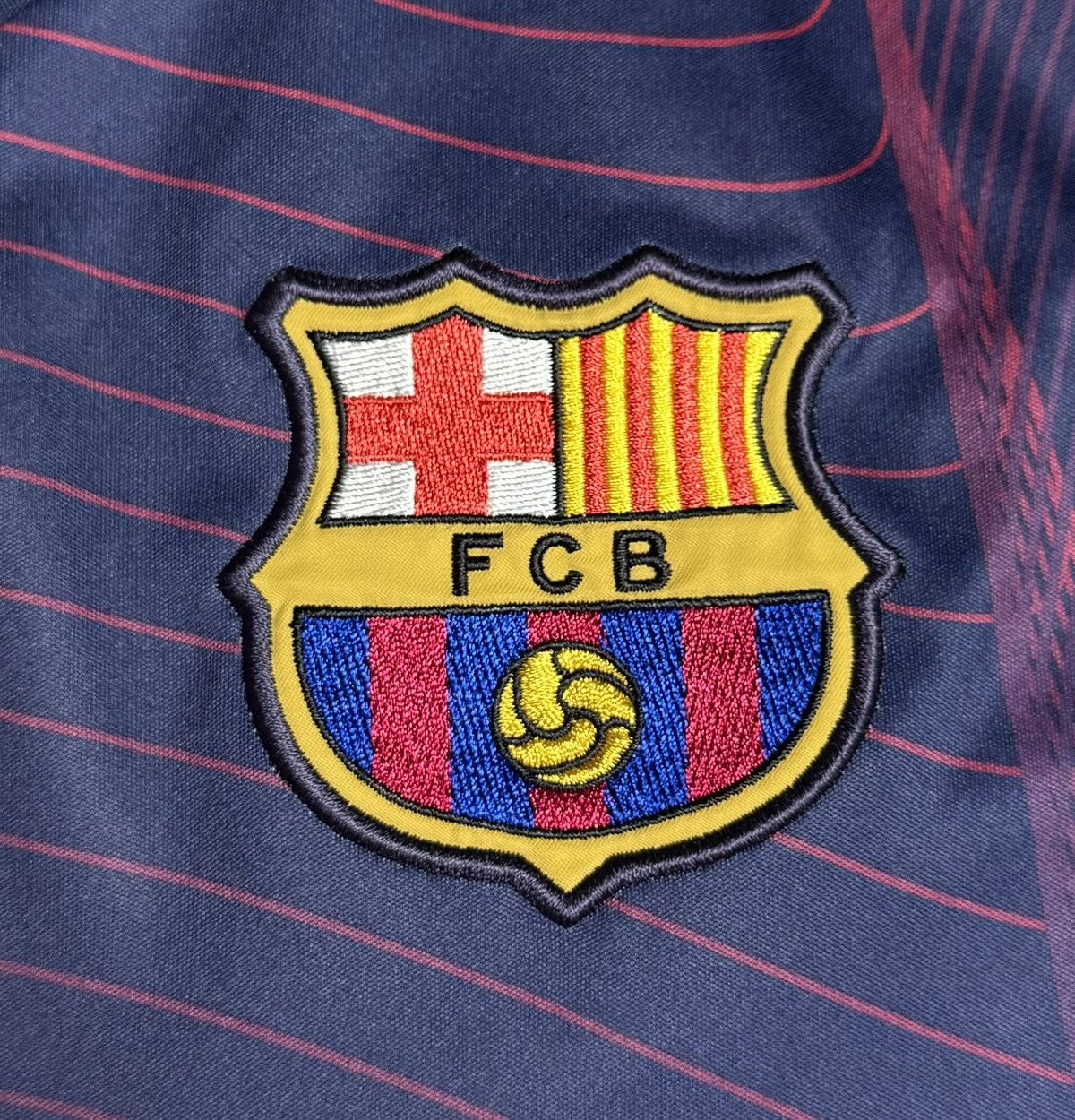 Nike Barcelona 2006 2007 Training Shirt Soccer Jersey Nike Size US XXL / EU 58 / 5 - 7 Thumbnail