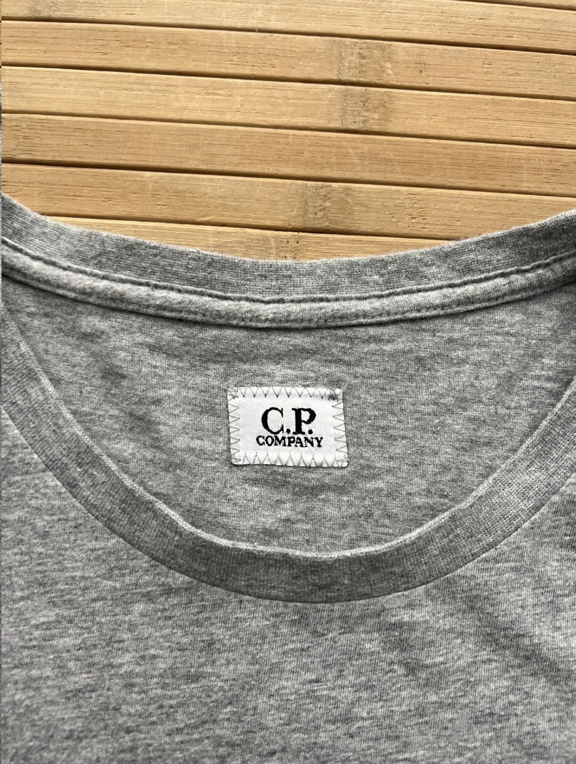 C.P. Company CP company logo tee Size US XL / EU 56 / 4 - 3 Thumbnail