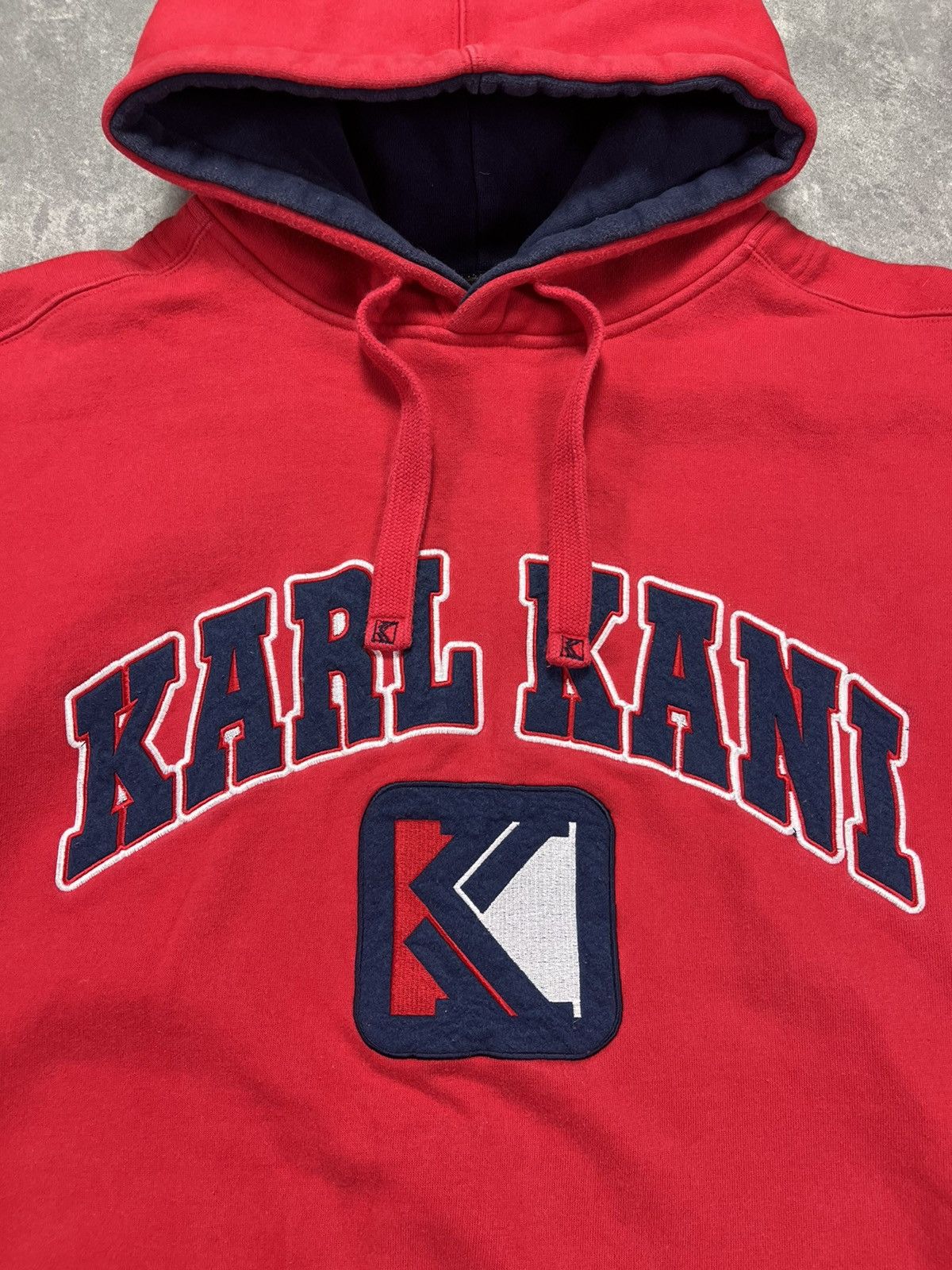 Karl Kani Karl Kani Jeans Big Logo Baggy Boxy Rare Hoodie XL XXL Size US XL / EU 56 / 4 - 7 Thumbnail
