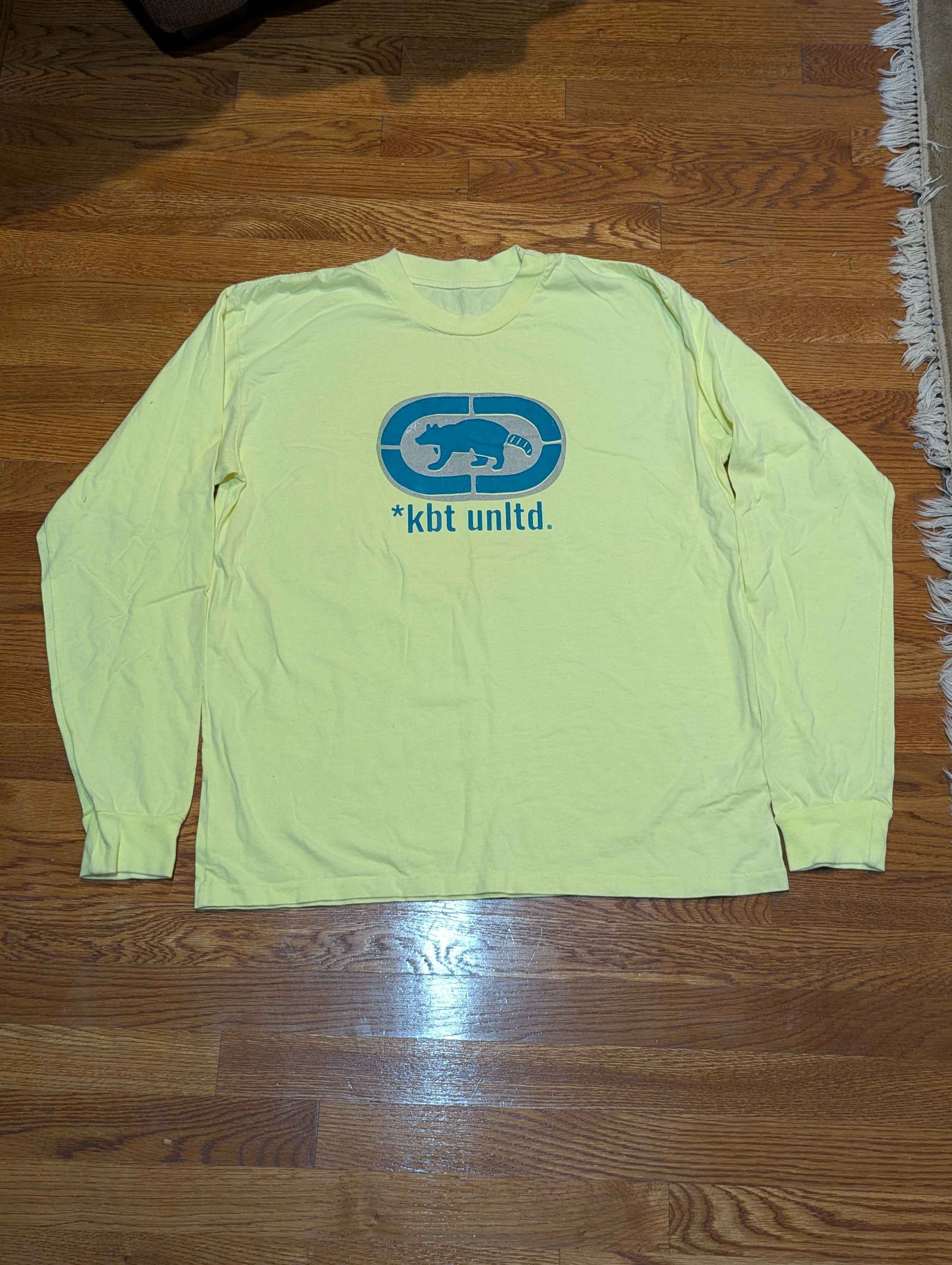Kentucky Boy Tyler kbt unltd racoon ecko logo long sleeve tee Size US XL / EU 56 / 4 - 1 Thumbnail