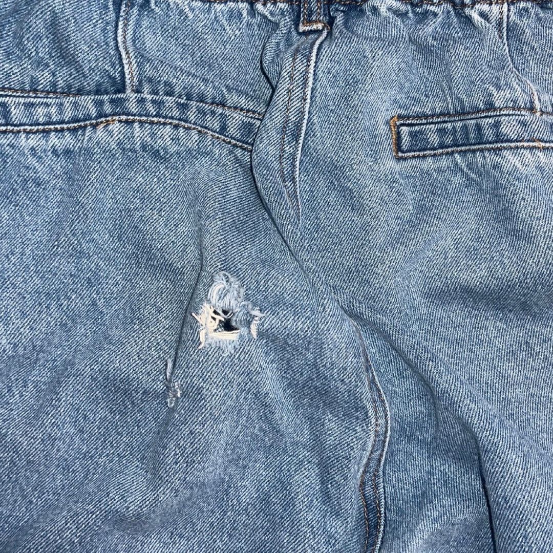 Forever 21 Forever 21 Baggy Denim Cargo Jeans Wide Leg 12 Y2K 90s Flaw Size 34" / US 12 / IT 48 - 5 Thumbnail