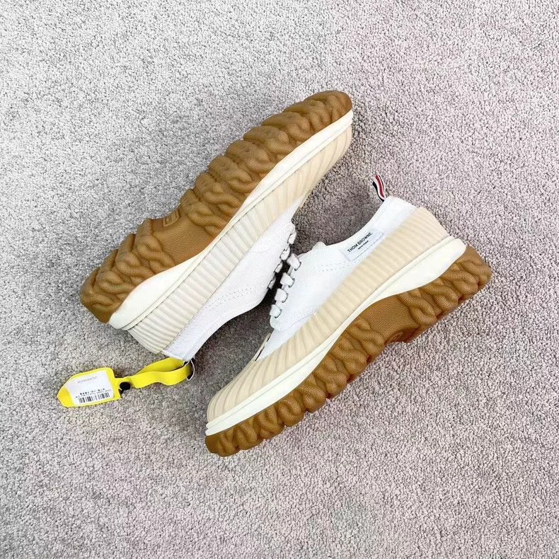 Thom Browne Thom Browne White sneakers Size US 6.5 / IT 36.5 - 5 Thumbnail