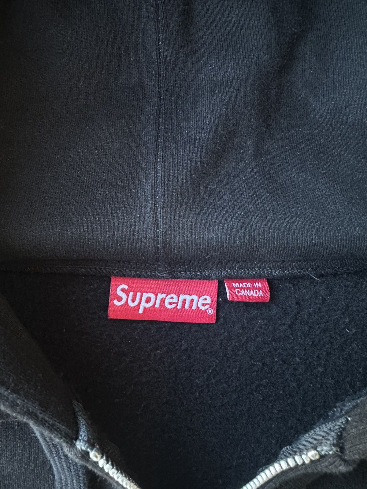 Supreme Supreme small box logo zip up Size US L / EU 52-54 / 3 - 4 Thumbnail