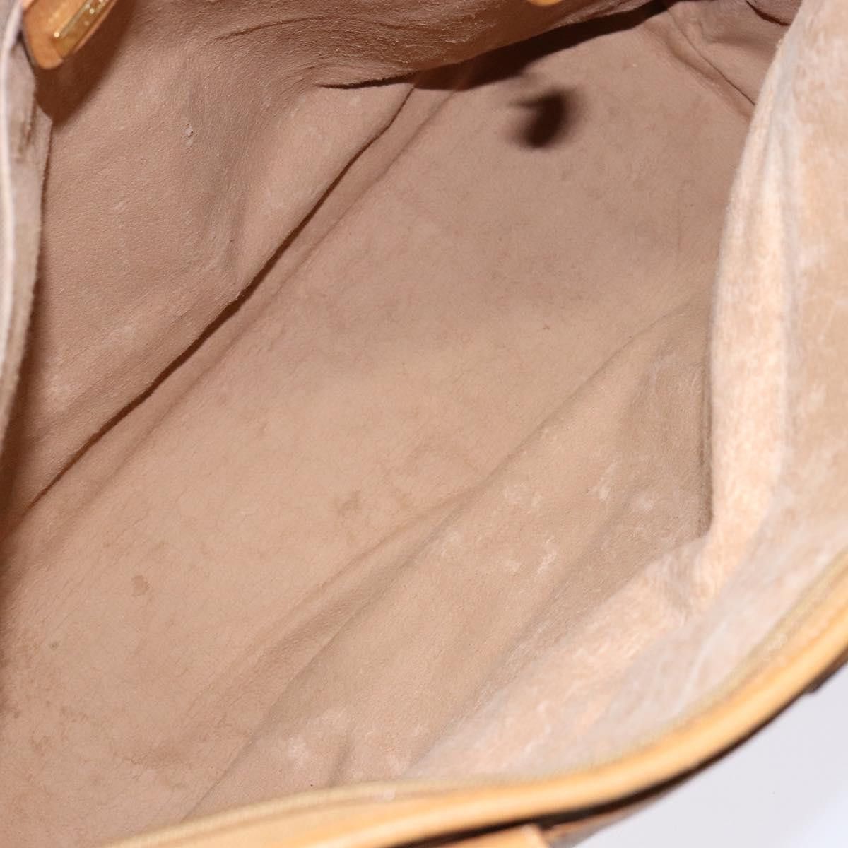 Gucci GUCCI Micro GG Supreme Tote Bag Pvc Beige Gold Size ONE SIZE - 17 Thumbnail