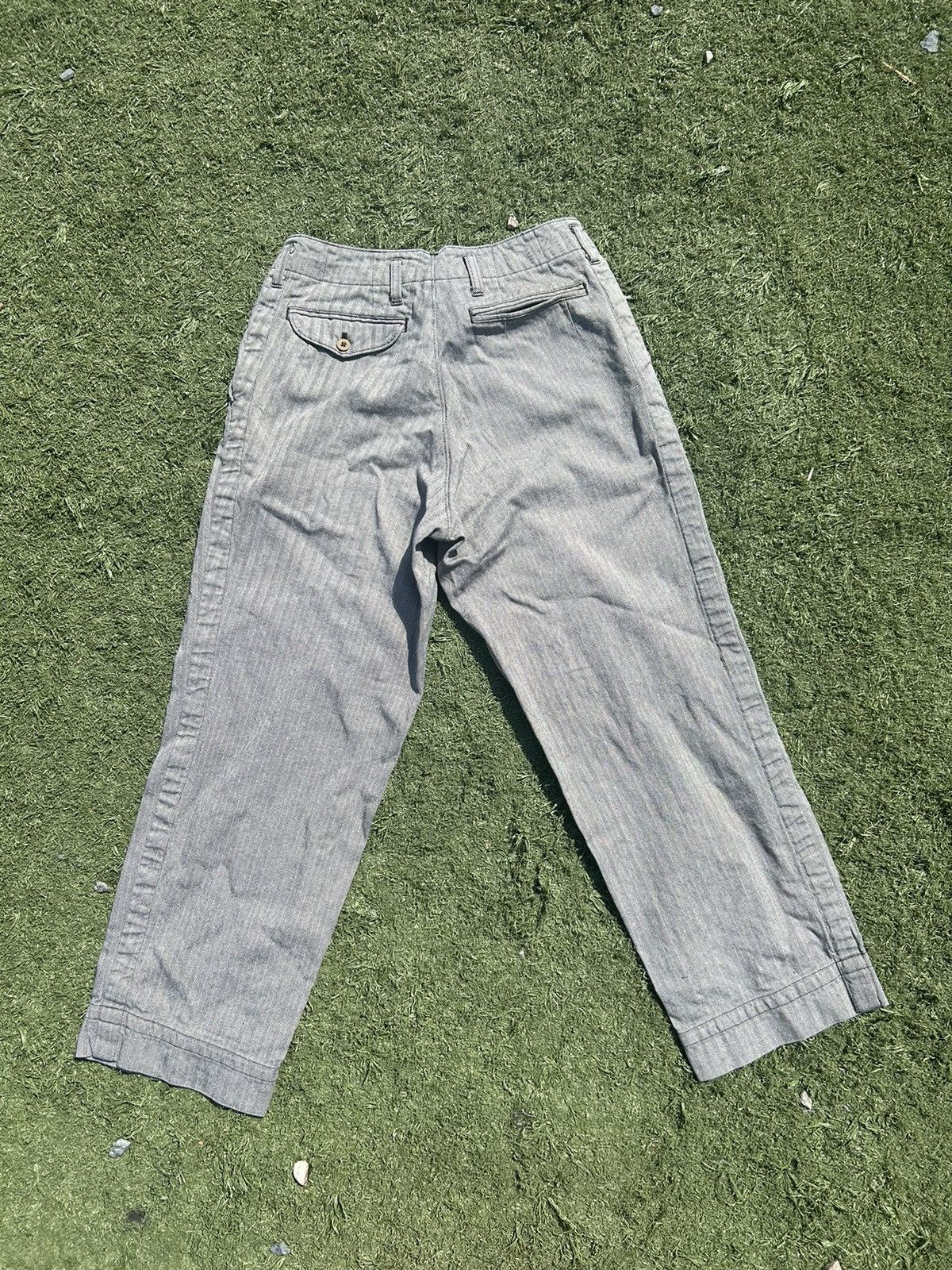 Kolor Kolor Grey Pinstripe Pants Size US 30 / EU 46 - 2 Thumbnail