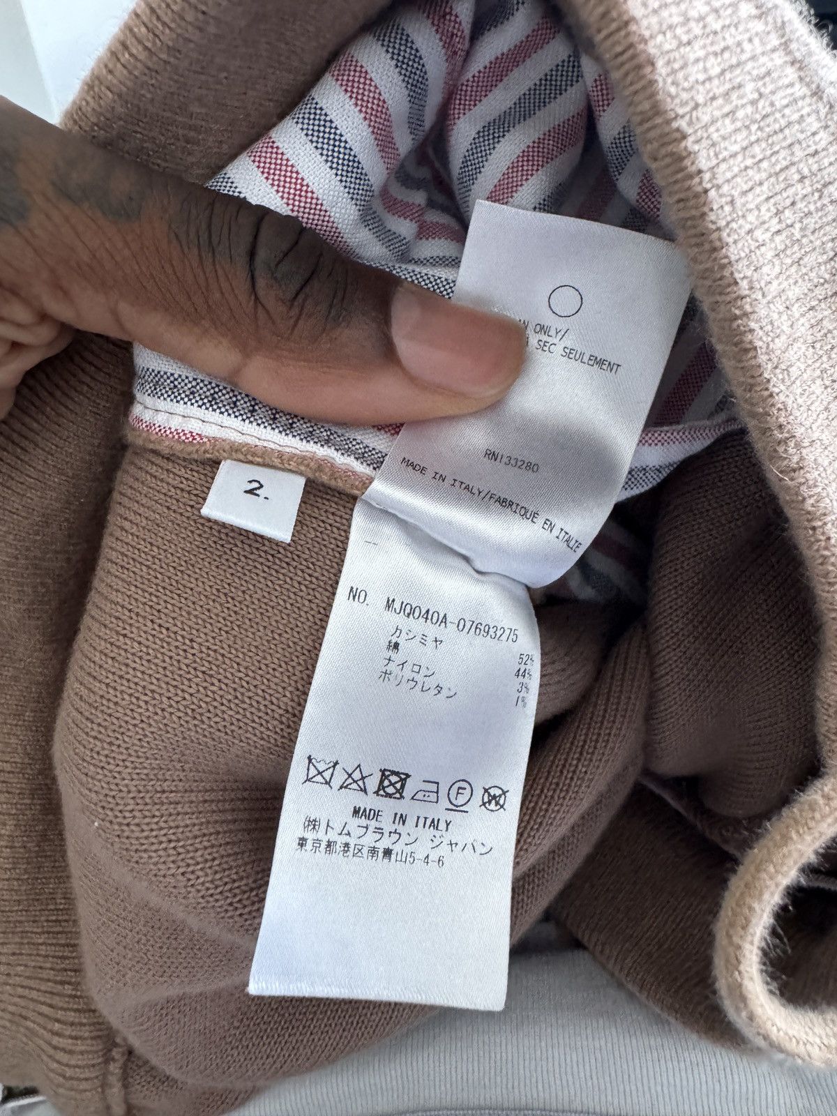 Thom Browne Cashmere Thom Browne sweatpants Size US 40 / EU 56 - 6 Thumbnail