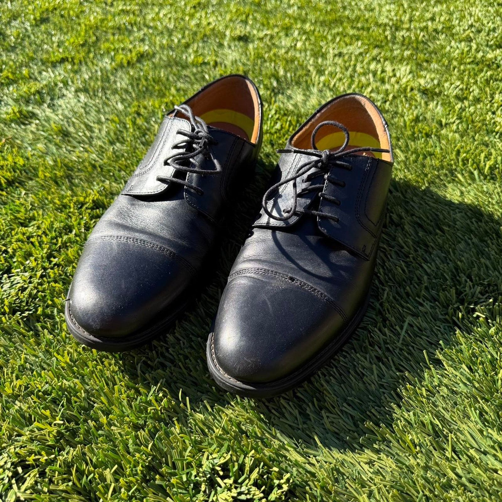Florsheim Black Dress Shoes Lace Up Florsheim Size 9.5 Men's US Size US 9 / EU 42 - 1 Thumbnail