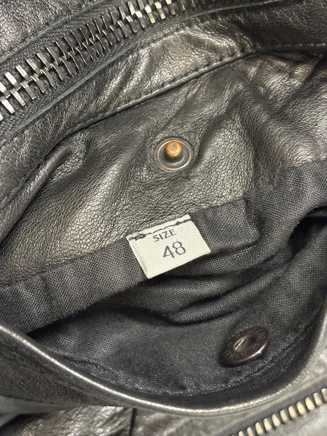 Givenchy AW2012 Givenchy Black Bomber Zip Leather Jacket Size US S / EU 44-46 / 1 - 11 Thumbnail