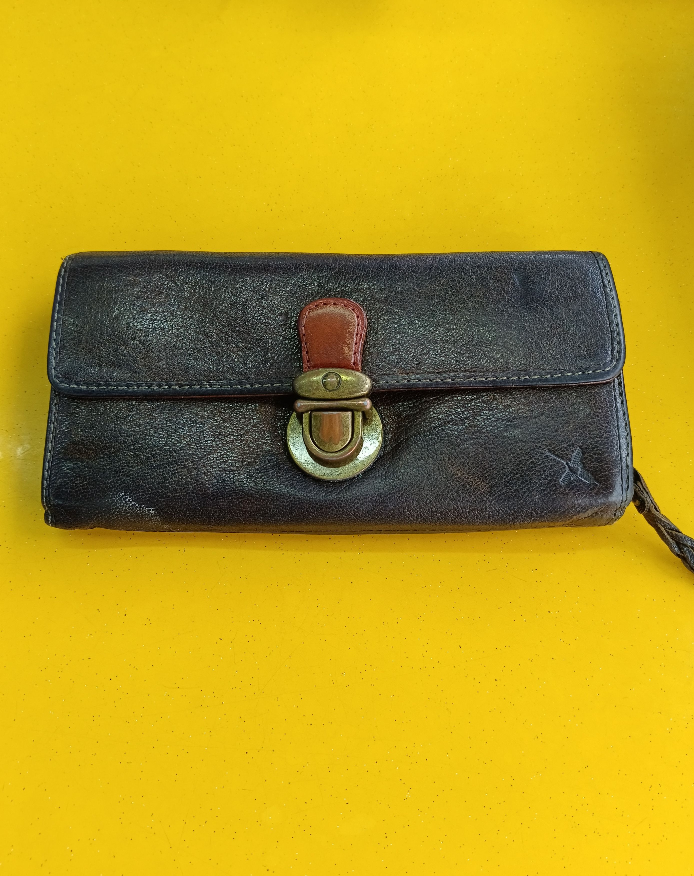 Japanese Brand × Leather AIN SOFT PATINA LEATHER LONG WALLET Size ONE SIZE - 1 Thumbnail