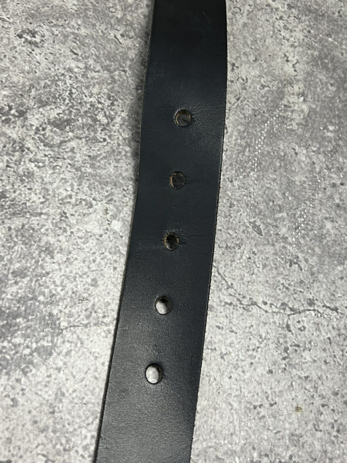 Diesel × Vintage Diesel Belt Leather Vintage Metal Logo Size ONE SIZE - 10 Thumbnail