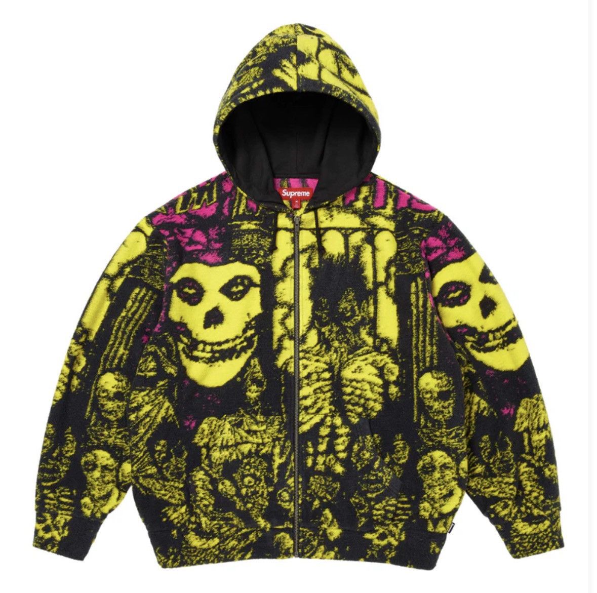 Supreme Supreme | Pilled Zip Up Hooded Sweatshirt (Cheetah Print