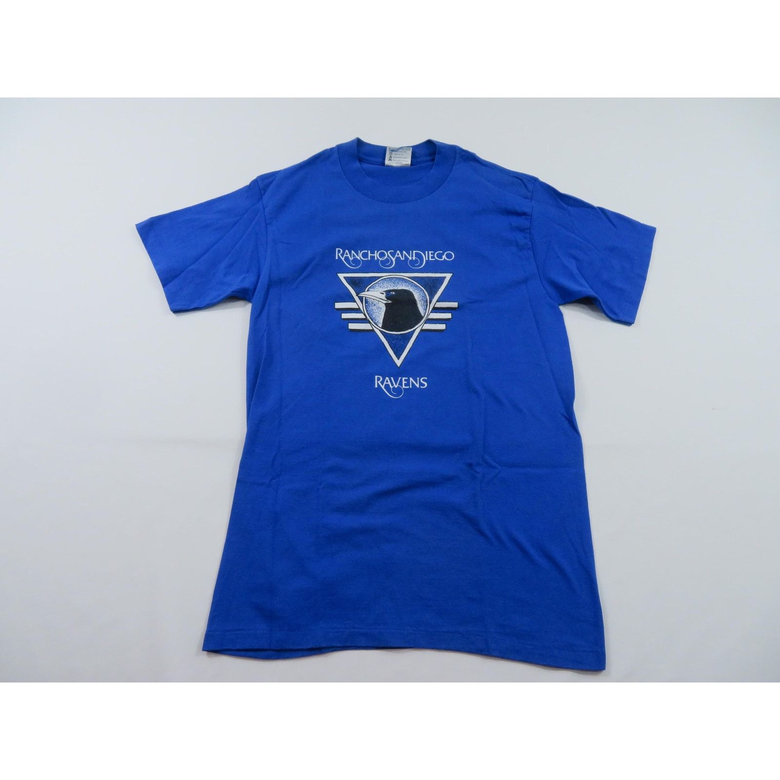 Other Rancho San Diego Ravens Blue White T-shirt Sz M 1990s Size US M / EU 48-50 / 2 - 1 Thumbnail