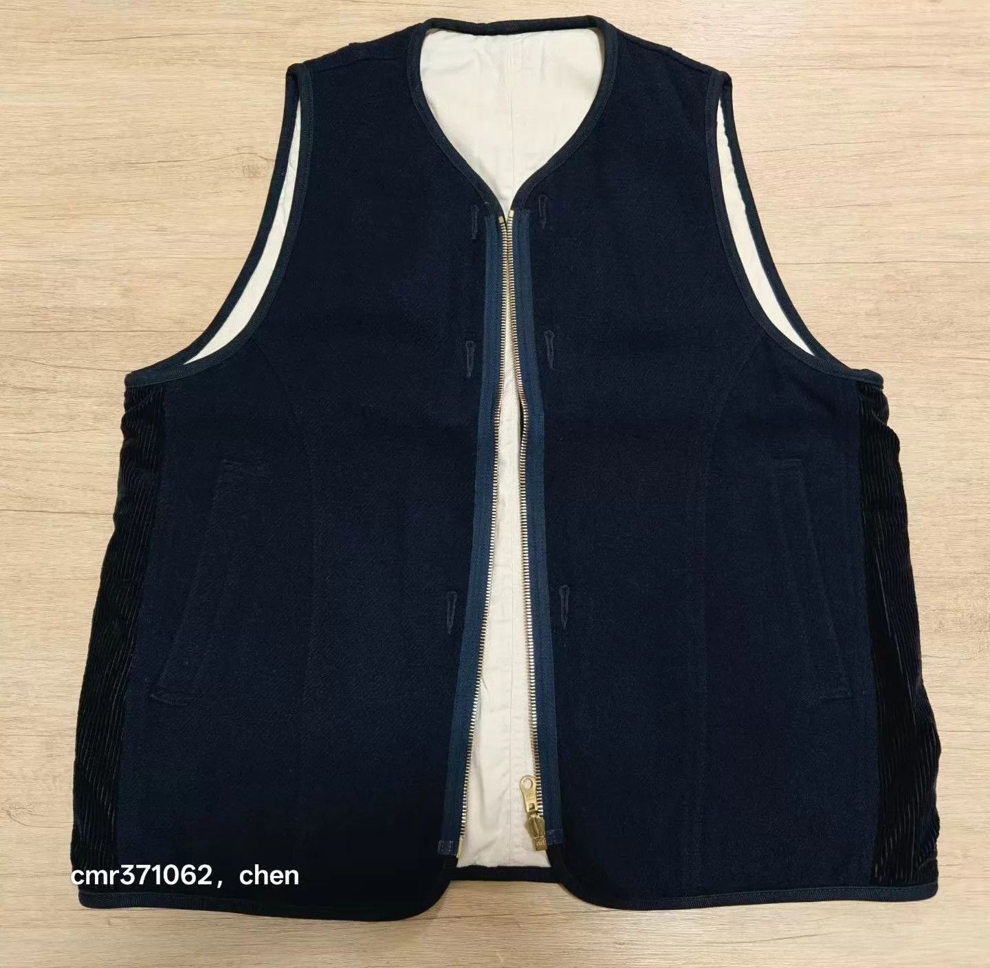 Visvim visvim 18aw wawona down vest navy 1/2 95new Size US M / EU 48-50 / 2 - 6 Thumbnail