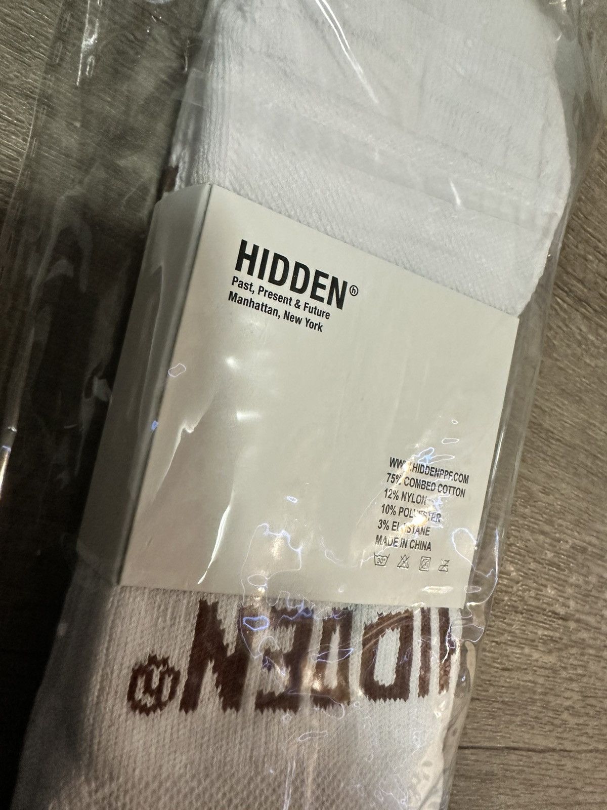 HIDDEN Hidden PPF logo socks. Size ONE SIZE - 3 Thumbnail