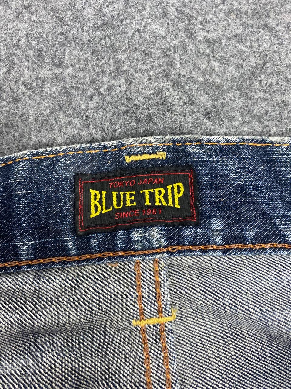 Edwin vintage edwin blue trip japan nice design Size US 36 / EU 52 - 11 Thumbnail