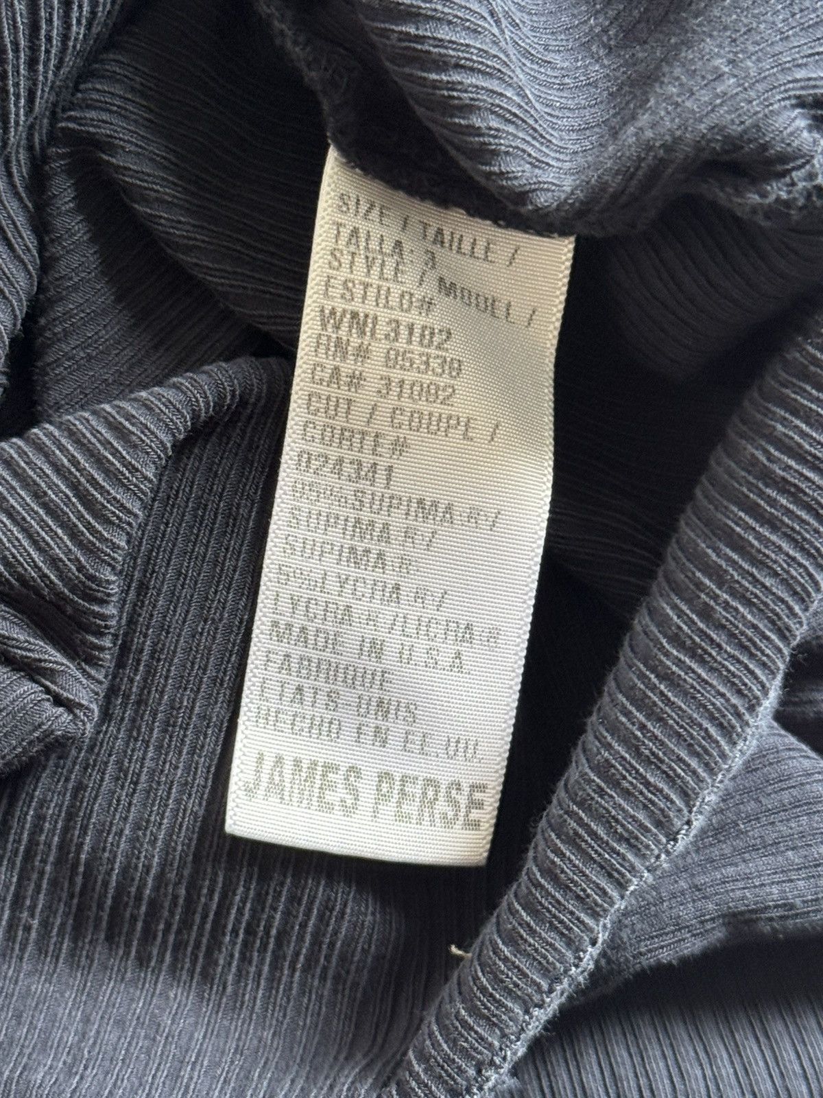 James Perse Standard James Perse 3USA/size tank top sleeveless shirt Size XS / US 0-2 / IT 36-38 - 7 Thumbnail