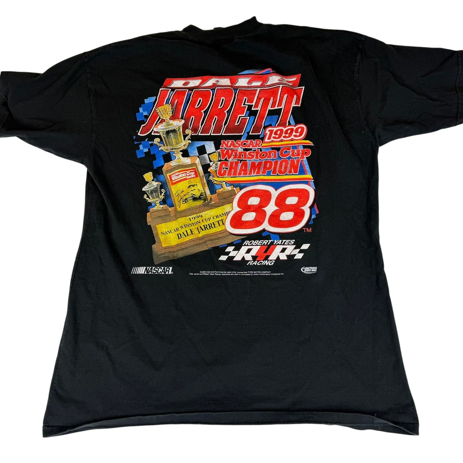 Chase Authentics Dale Jarrett 1999 Winston Cup Champion T-Shirt - Large Size US L / EU 52-54 / 3 - 2 Thumbnail