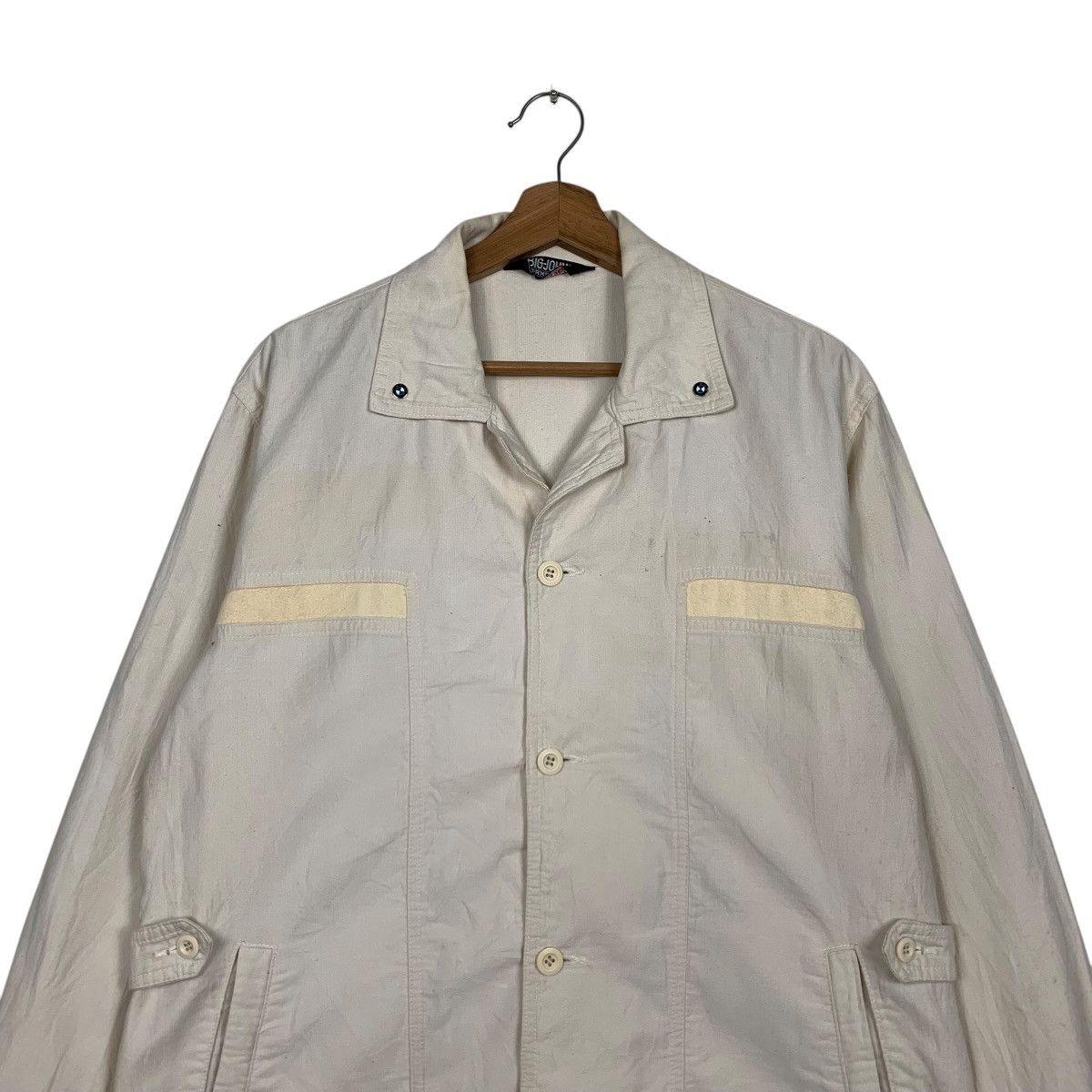 Big John Vintage 80’s BIG-JOHN For Men Work Shirt Jacket #2789-C126 Size US L / EU 52-54 / 3 - 2 Thumbnail