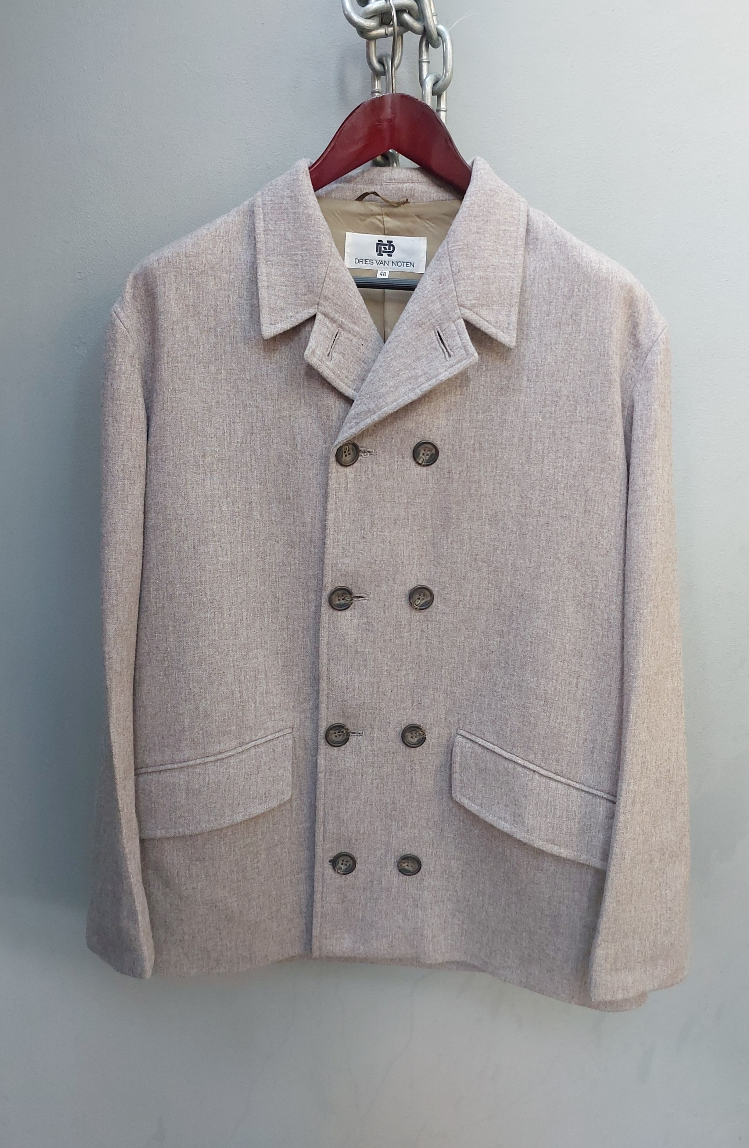 Dries Van Noten × Yohji Yamamoto Dries Van Noten Peacoat x Y