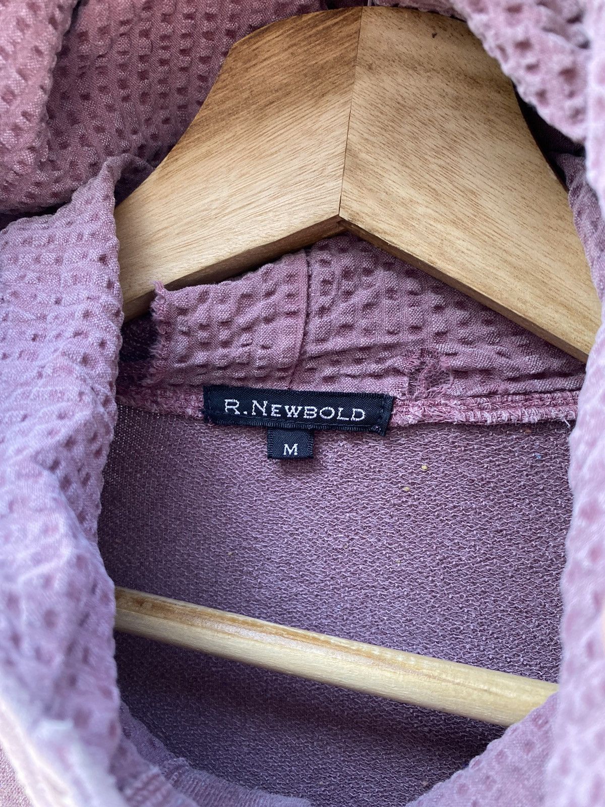 R.Newbold × Vintage 💥RARE💥 Vintage R.NEWBOLD “Shortditch” Sunfaded Button Hooded Size US M / EU 48-50 / 2 - 10 Thumbnail