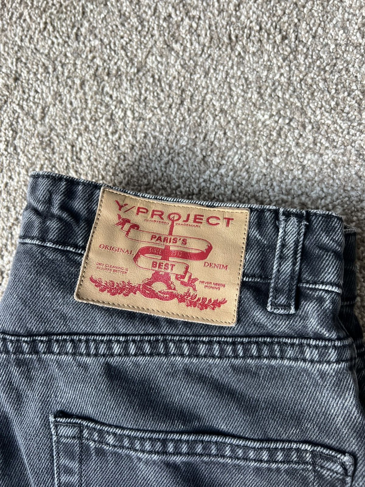 Y/Project Y/project layered straight leg jeans Size 26" / US 2 / IT 38 - 7 Thumbnail