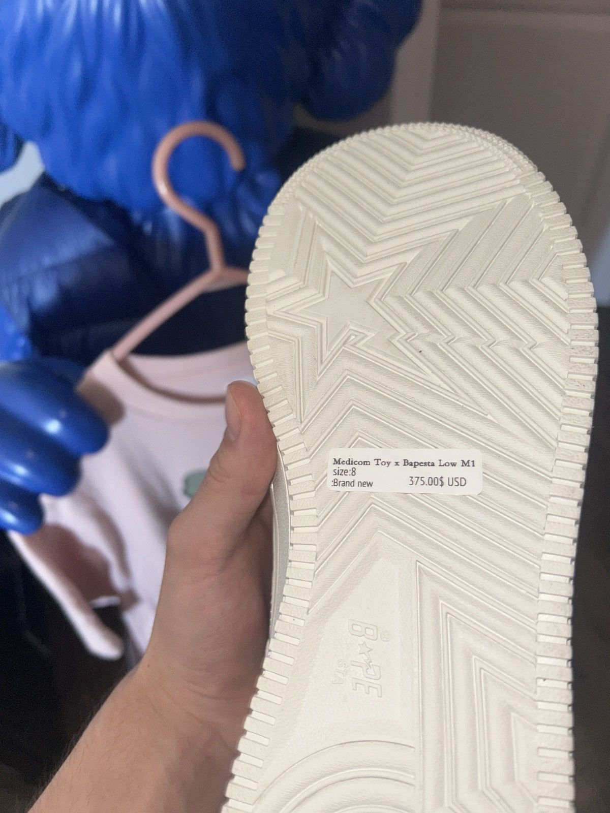 Bape Bapesta X medicomtoy 2020 Size US 8 / EU 41 - 13 Thumbnail