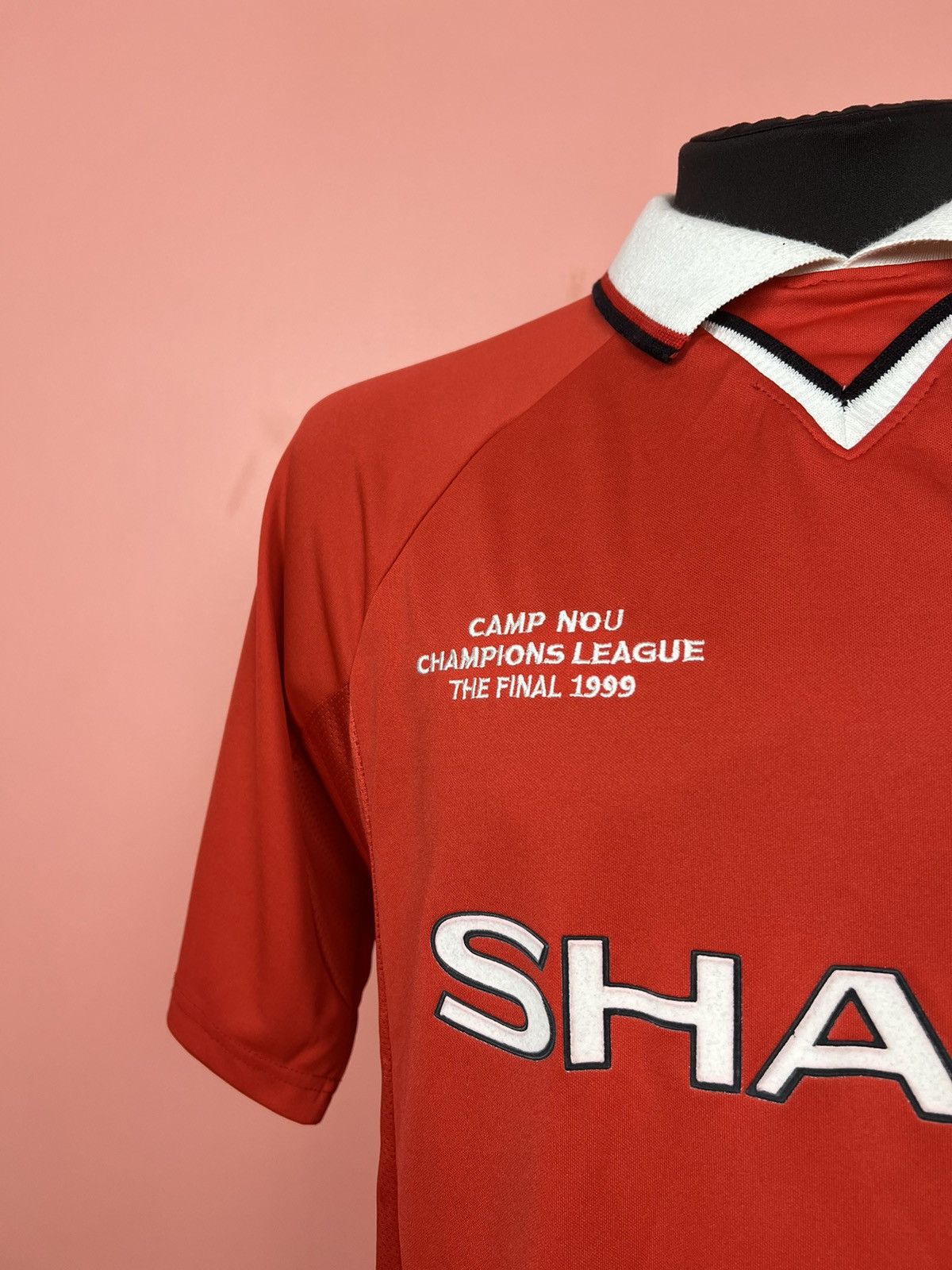Other Manchester united soccer jersey score draw red sharp Size US L / EU 52-54 / 3 - 3 Thumbnail