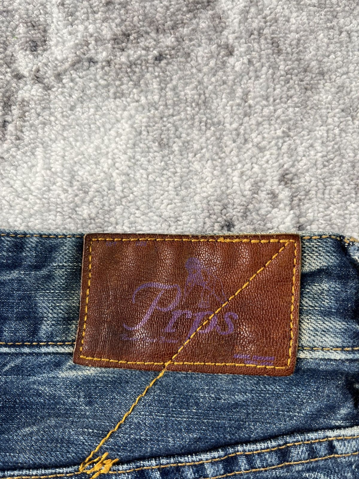 Prps PRPS Japan Selvedge Distressed Bootcut Denim 31 Size US 31 - 12 Thumbnail