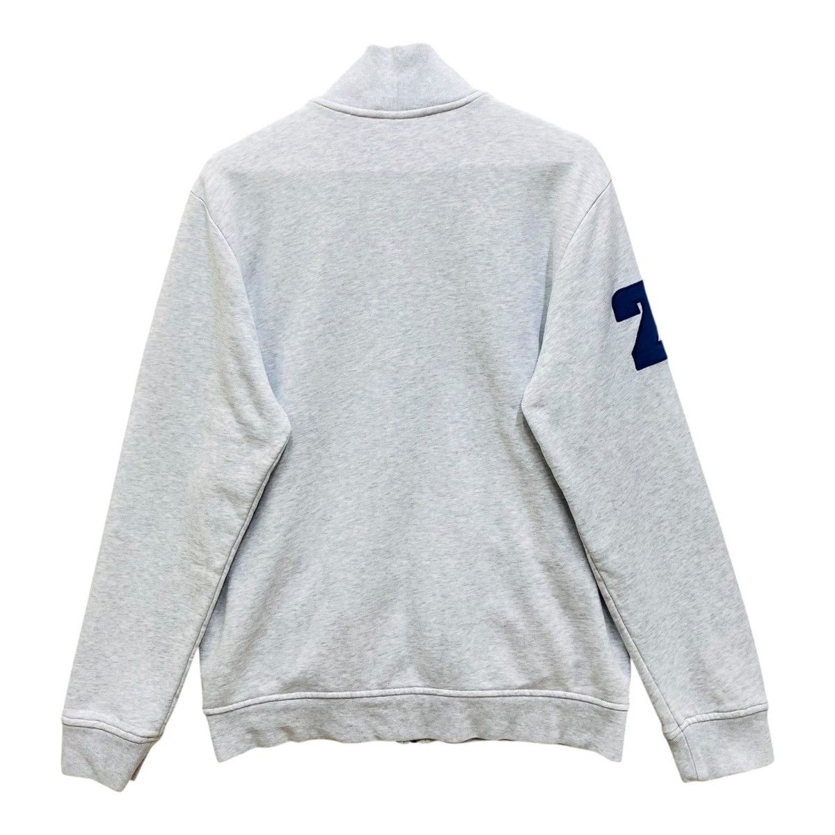 Lacoste Vintage Lacoste Sport Zip Up Sweatshirt Gray Track Jacket L Size US L / EU 52-54 / 3 - 6 Thumbnail