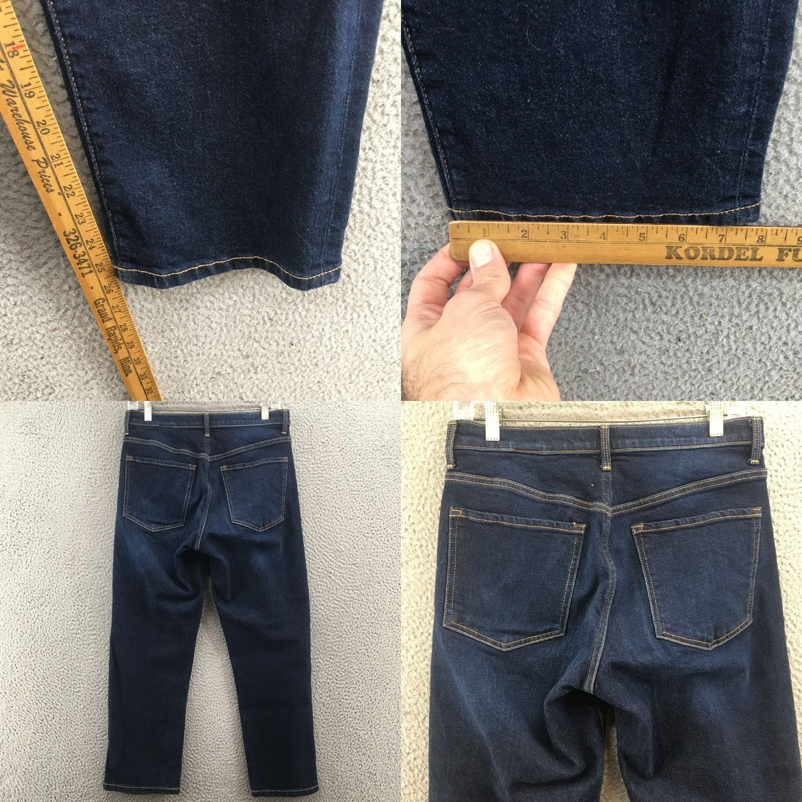 Banana Republic Banana Republic Jeans Womens 28 Blue Denim Mid Rise Straight Leg 5-Pocket Regular Inseam 26" Jeans Mens Womens Boys Girls Size 28" / US 6 / IT 42 - 8 Thumbnail