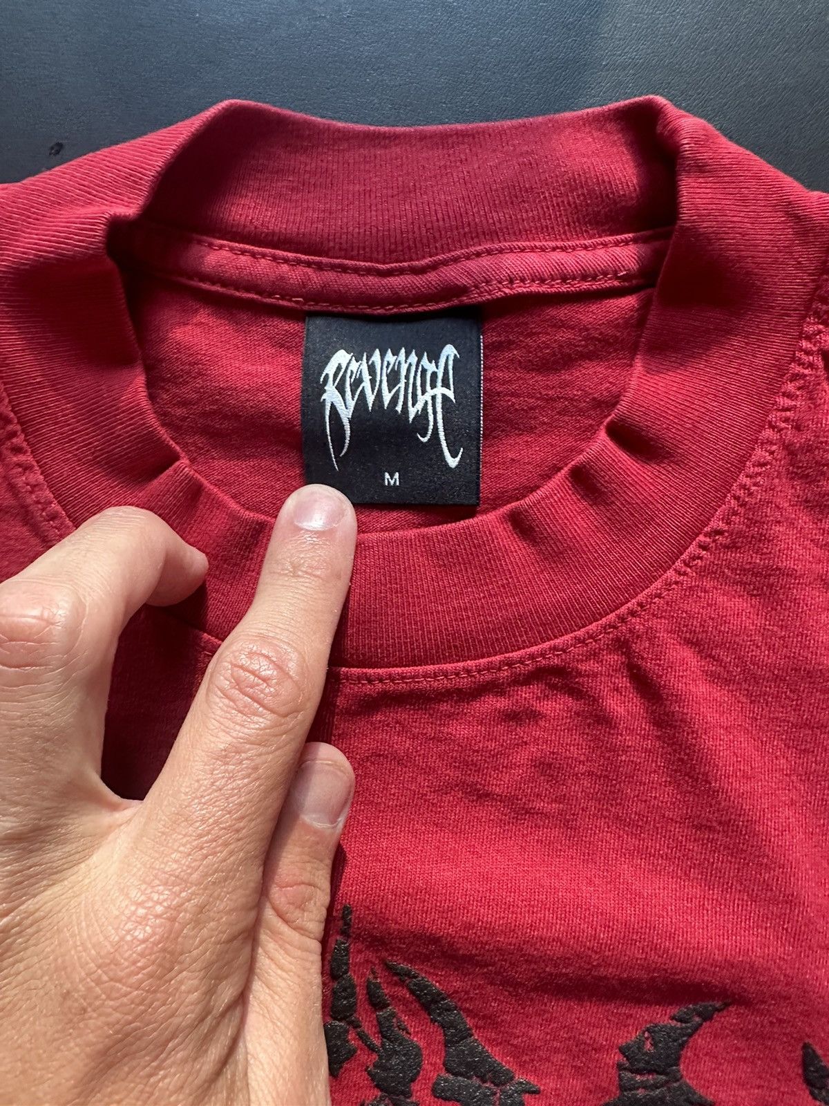 Revenge Fallen Angel Tee Red Size US M / EU 48-50 / 2 - 2 Thumbnail