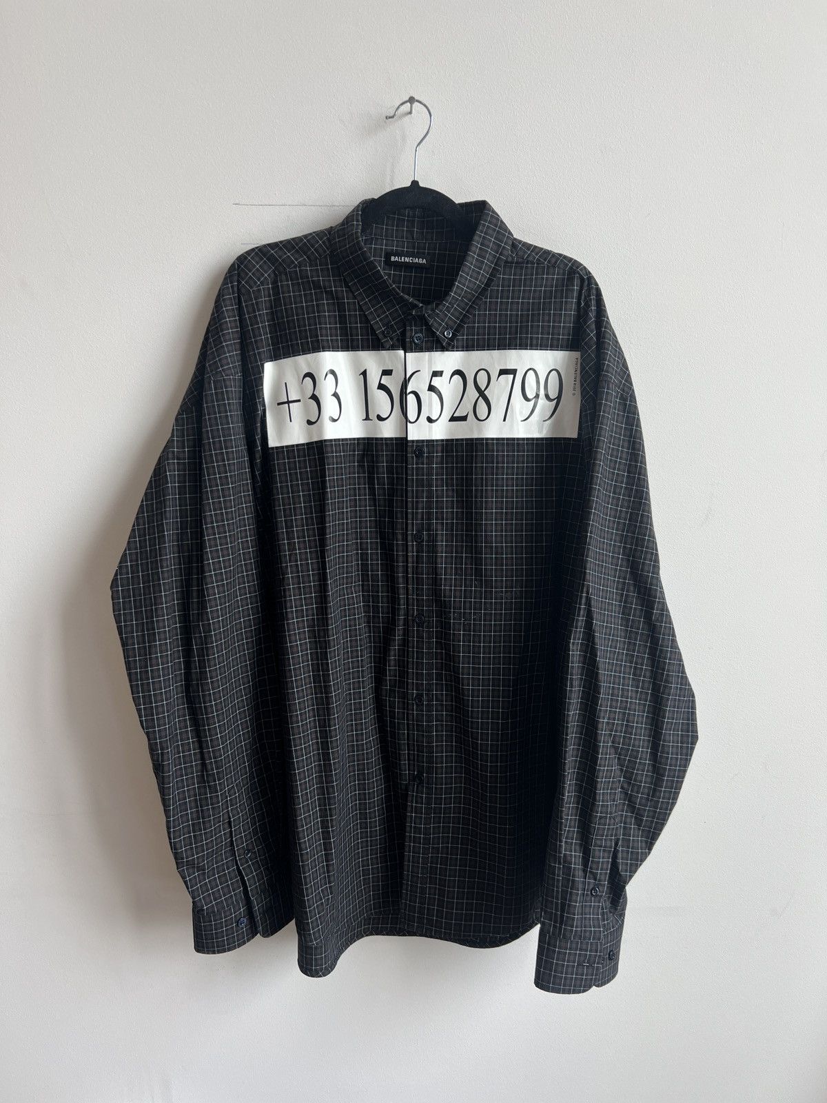 Balenciaga Hotline Button Up F/W 18
