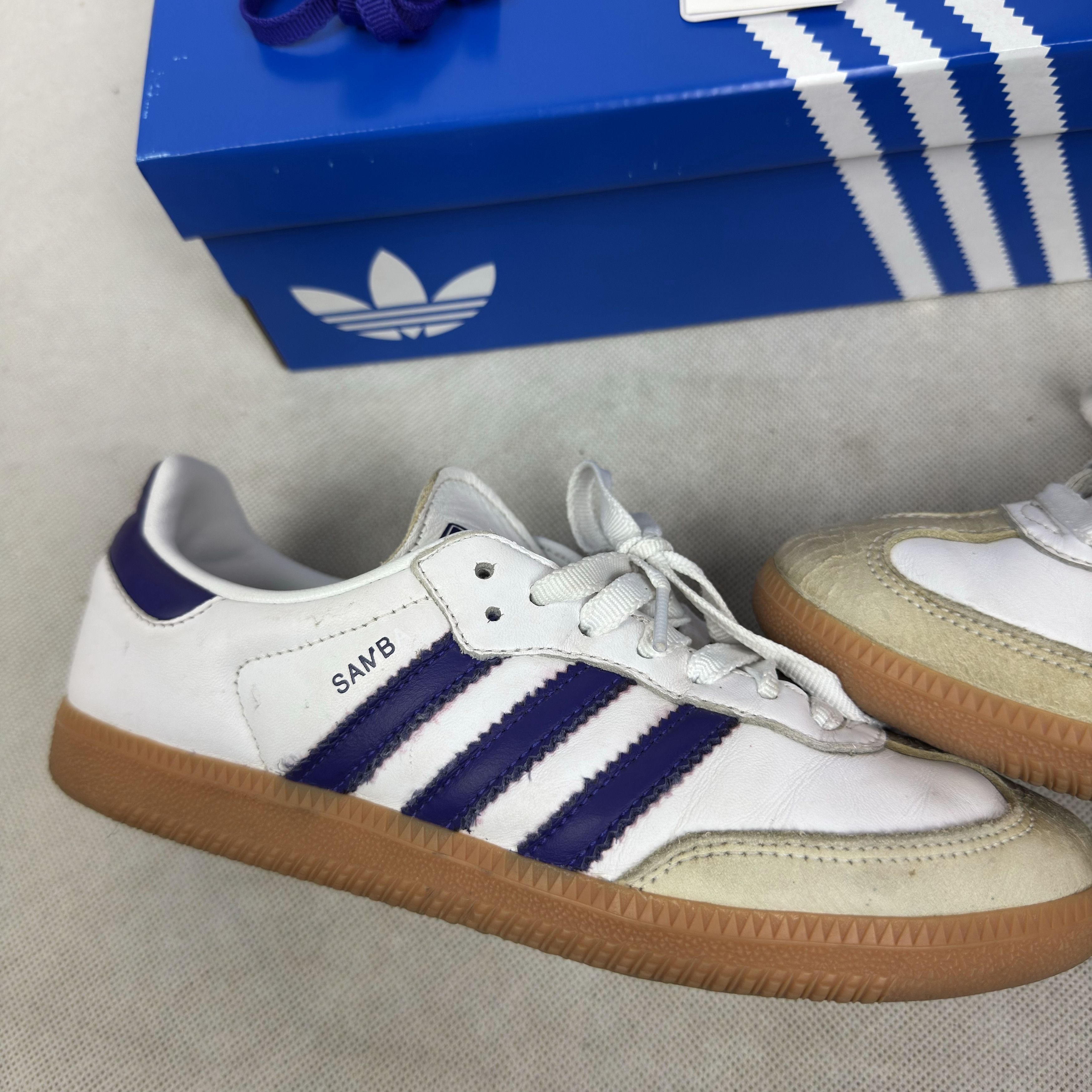 Adidas Adidas Samba OG JI2725 Women's White Black Sneakers Shoes 7 Size US 7 / IT 37 - 6 Thumbnail