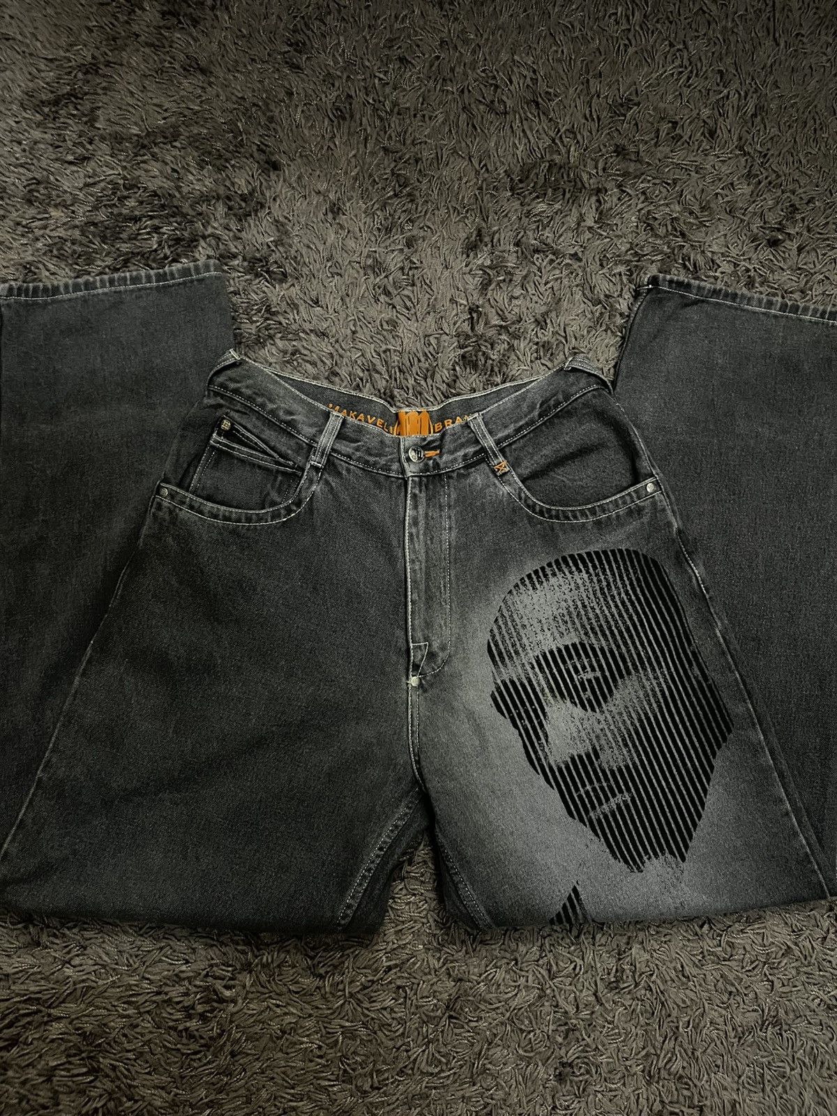Makaveli 1990s tupac shakur memorial arts #H4 Size US 34 / EU 50 - 1 Thumbnail
