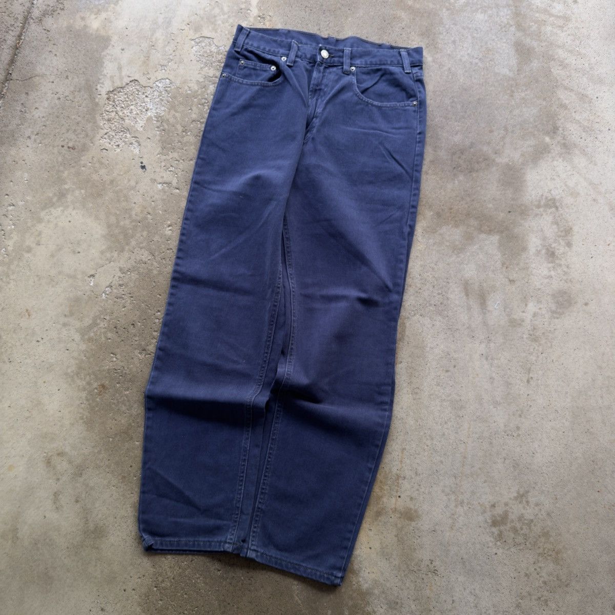 Gap VINTAGE GAP DARK BLUE DENIM SKATER JEANS 31x32 Size US 31 - 6 Thumbnail