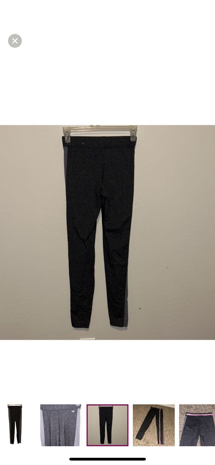 Victoria's Secret Pink Victoria’s Secret XS two toned leggings Size 26" / US 2 / IT 38 - 3 Thumbnail