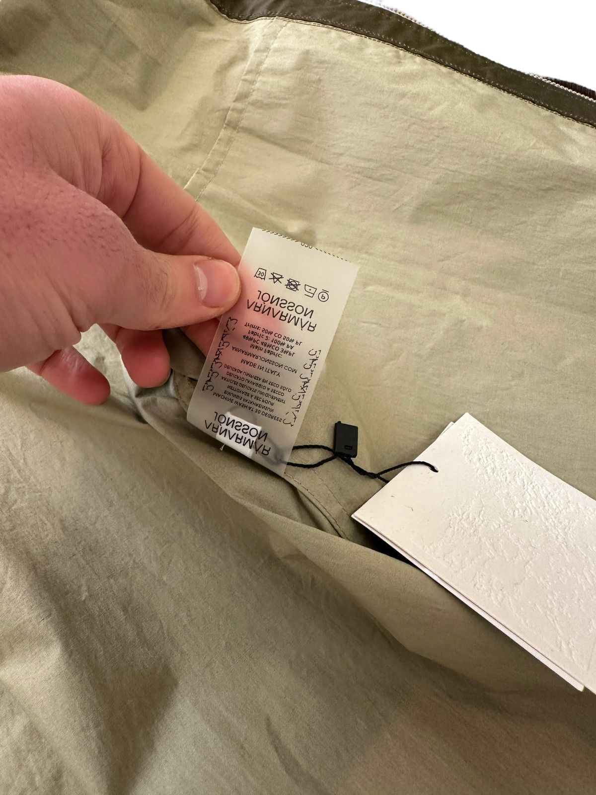 Arnar Mar Jonsson $1,110 Skel Oversized Boxy Parka Anorak Size US M / EU 48-50 / 2 - 15 Thumbnail