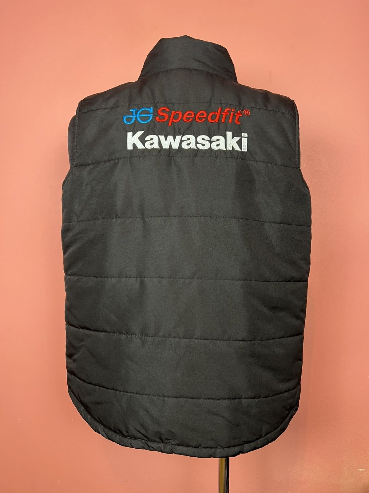 Designer Kawasaki racing moto vest streetwear y2k Size US M / EU 48-50 / 2 - 2 Thumbnail