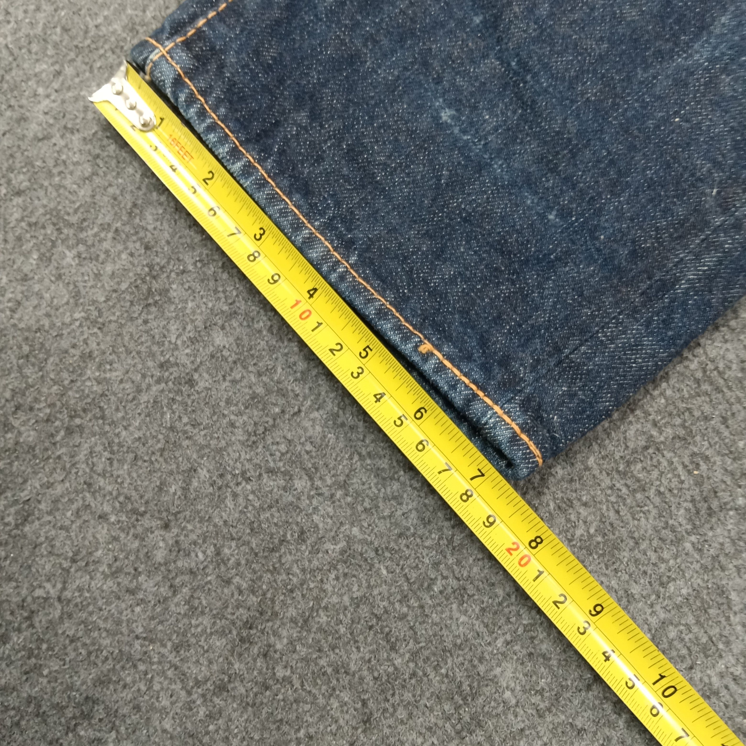 Evisu Evisu Selvedge Japanese Daicock Custom Denim Jeans C252N8 Size 24" / US 00 / IT 34 - 14 Thumbnail
