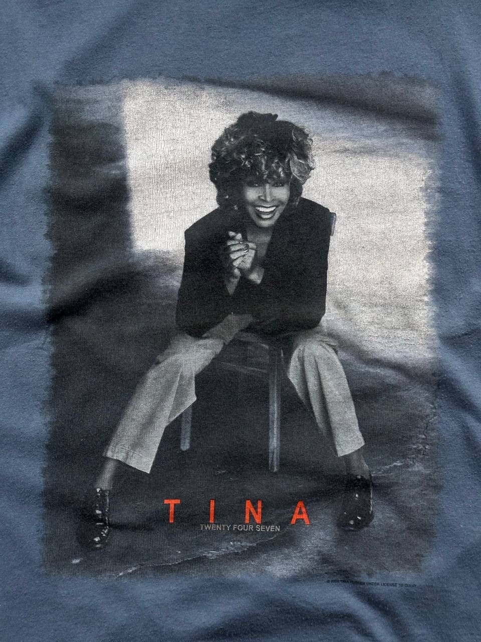 Band Tees × Delta × Vintage Tina Turner Official Shirt 2000s Tour Music Concert Y2K Rare Size US L / EU 52-54 / 3 - 3 Thumbnail