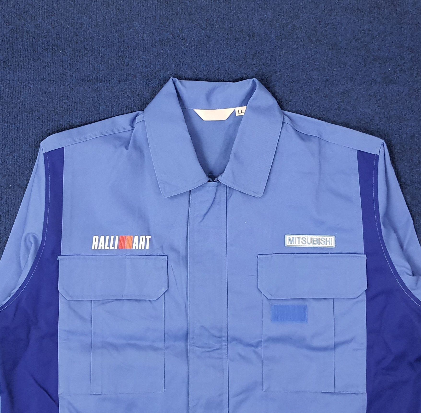 Japanese Brand Vintage Mitsubishi RalliArt Racing Sports Jacket C246N16 Size US L / EU 52-54 / 3 - 3 Thumbnail