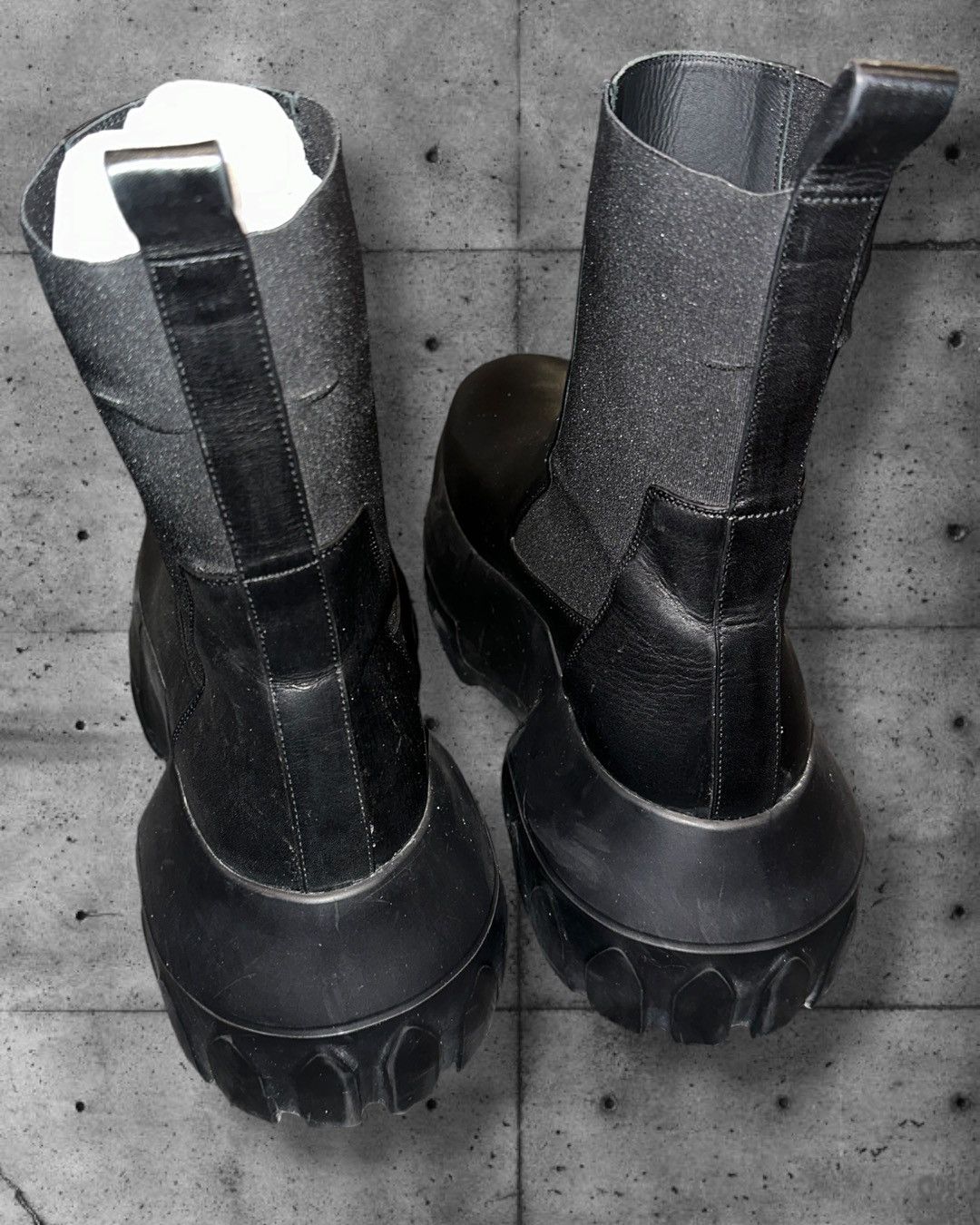 Rick Owens Rick Owens Beatle Mega Tractor Boots Black Size 43 Size US 10 / EU 43 - 4 Thumbnail
