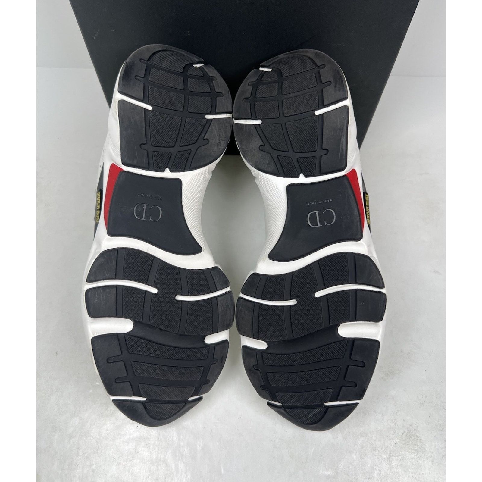 Dior Size 41EU/8US - Dior B22 Yellow/Red Trainers Size US 8 / EU 41 - 6 Thumbnail
