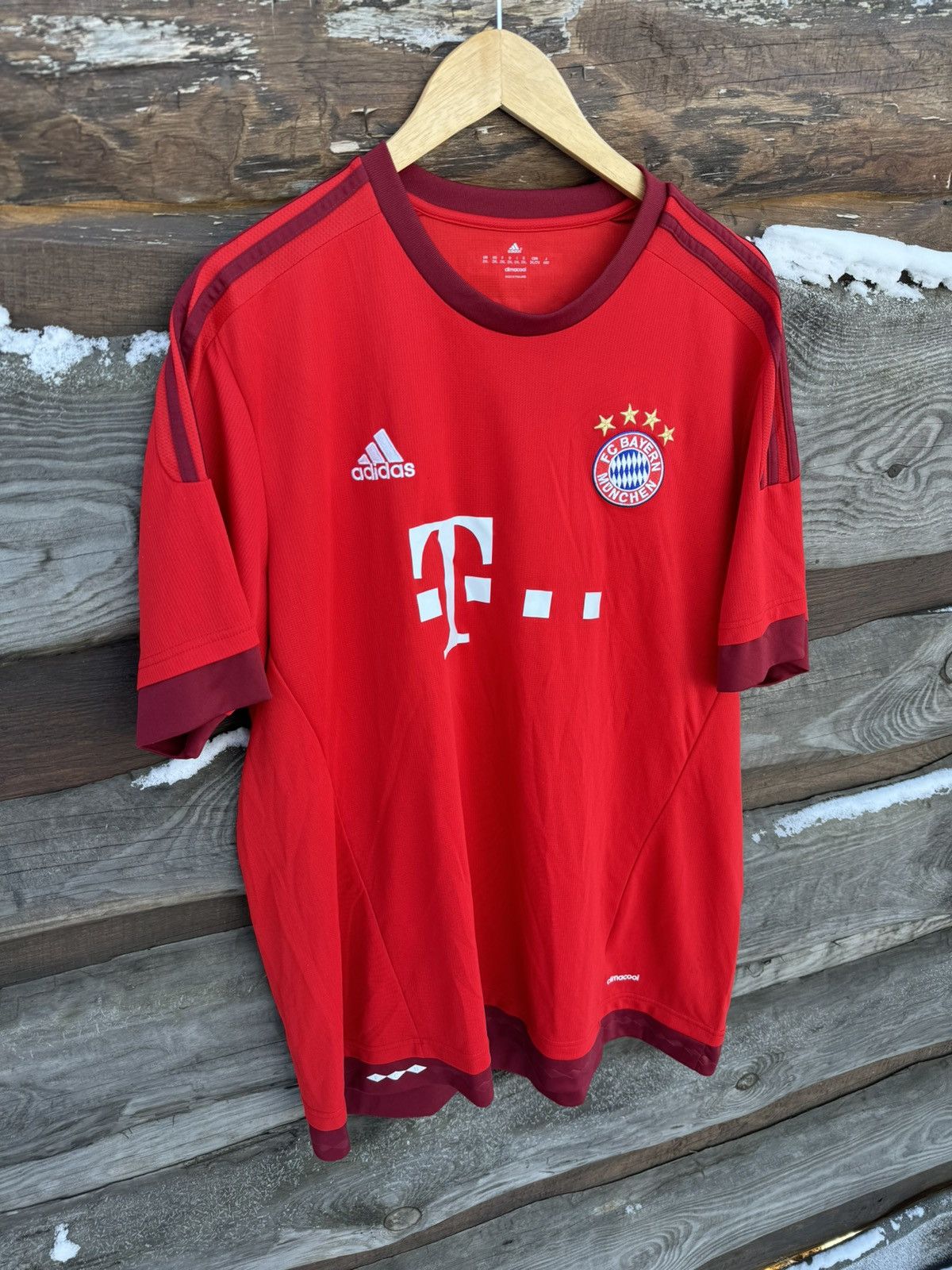 Adidas × Vintage 2015 Adidas Bayern Munich soccer jersey Size US XXL / EU 58 / 5 - 3 Thumbnail