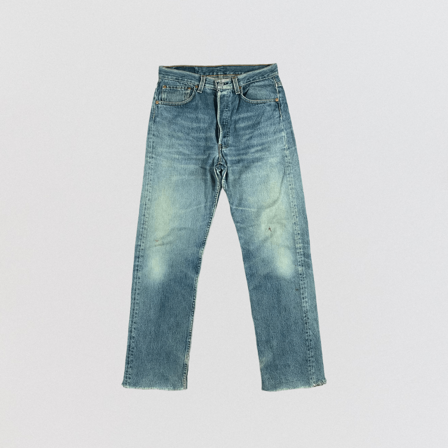 Levi's × Vintage 90s Vintage Blue Wash Levis 501 Jeans-JM2372 Size US 32 / EU 48 - 1 Thumbnail