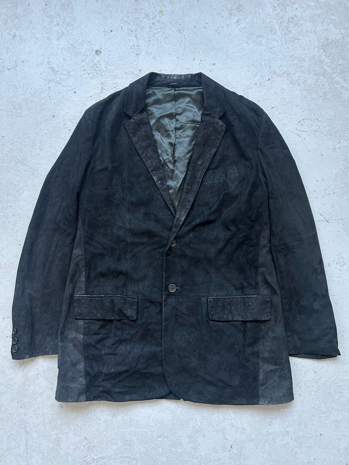 Helmut Lang Helmut Lang FW01 Suede Blazer Size US M / EU 48-50 / 2 - 1 Thumbnail
