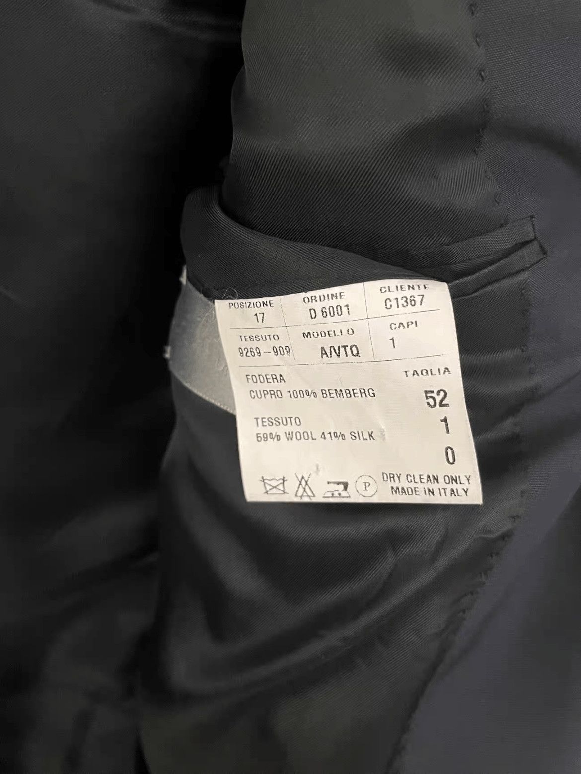 Dior Dior Sz 52 Dior Homme 01AW Wool & Silk Woven Jacket-2506 Size US L / EU 52-54 / 3 - 5 Thumbnail