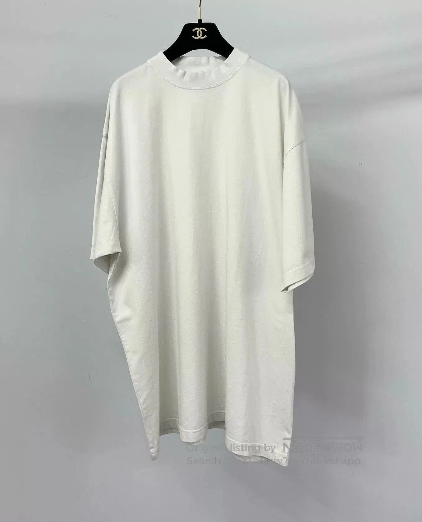 Balenciaga Balenciaga Rhinestone Logo Oversize T. Size L / US 10 / IT 46 - 2 Thumbnail