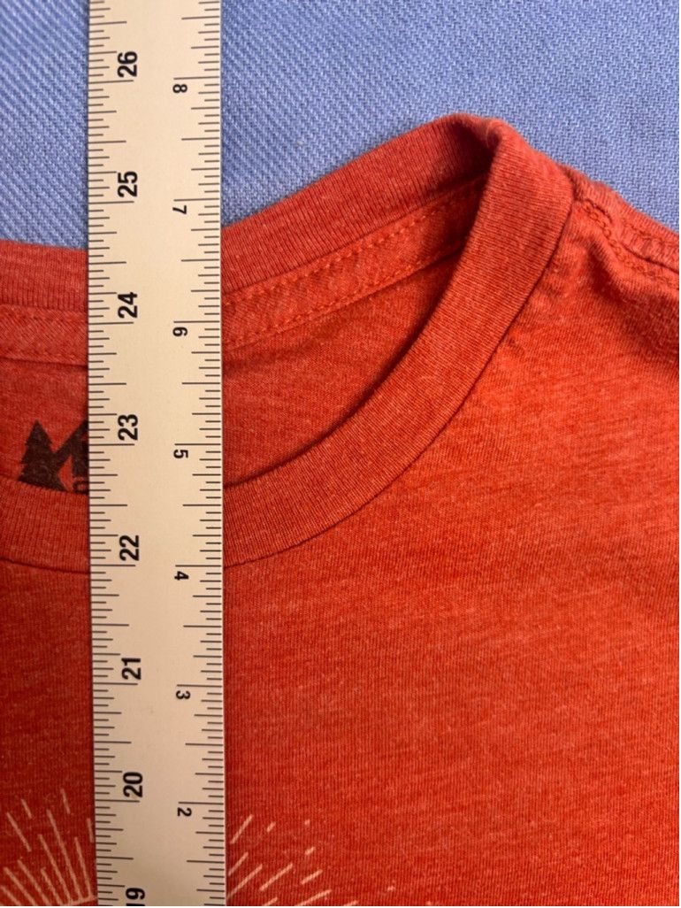 Rei Men's REI Co-op T-shirt XS Orange Graphic Tee Size US XS / EU 42 / 0 - 5 Thumbnail